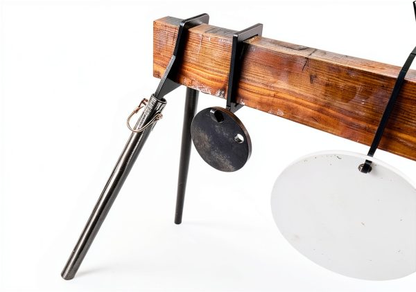 US Metal Works Metal Gong Stand Kit for All Seasons-2
