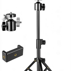 Khazylorr Webcam Tripod Stand for Desk-0