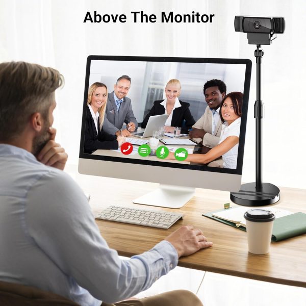 LenTok Webcam Stand Black-3