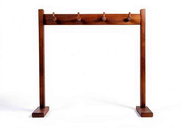 Wooden Chime Stand Harmony Large Brown Design-2