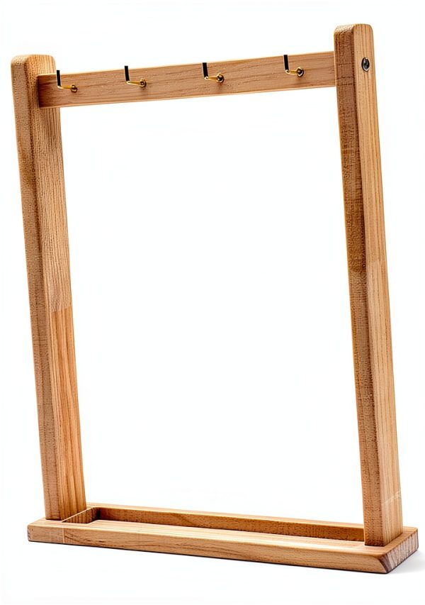 Wooden Gong Stand for Musical Instruments-0