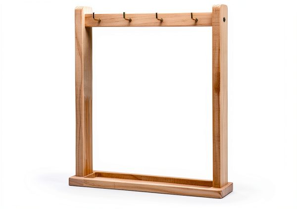 Wooden Gong Stand for Musical Instruments-2
