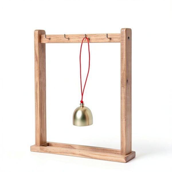 Wooden Gong Stand for Musical Instruments-4