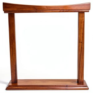 Gong Stand DOBANI Rosewood GSBR14 for Musicians-0