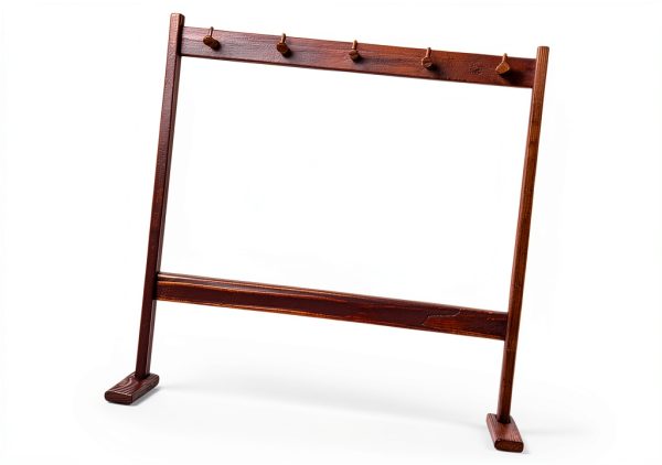 Wooden Chime Stand Harmony Large Brown Design-0