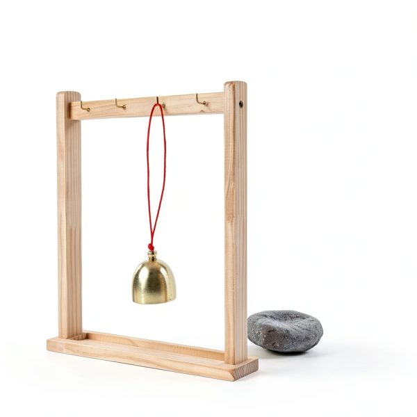Wooden Gong Stand for Musical Instruments-3