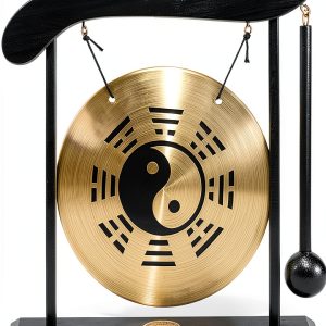 ZenTone Feng Shui Brass Gong Desktop Design-0