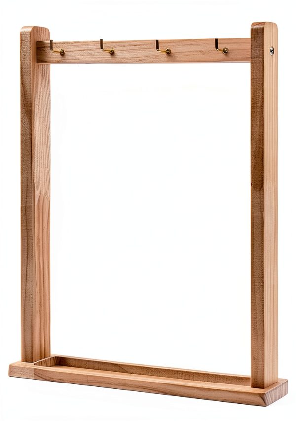Wooden Gong Stand for Musical Instruments-6